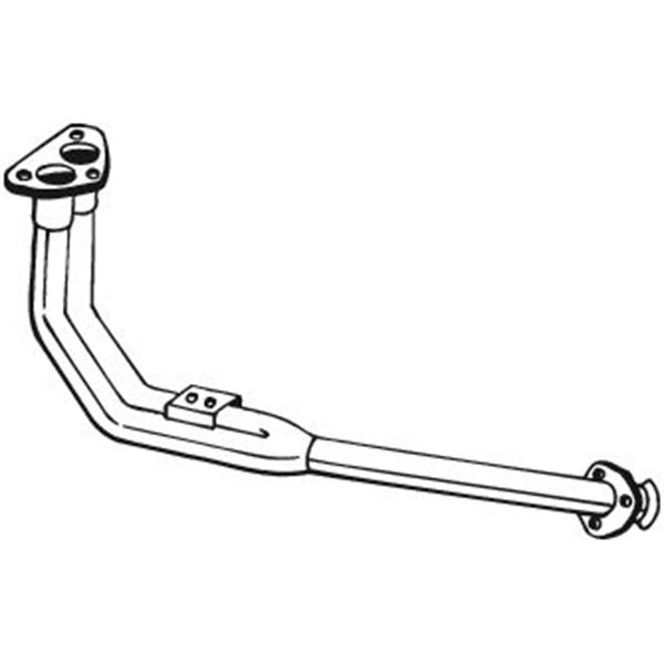 1 tuyau d'échappement Bosal 834941