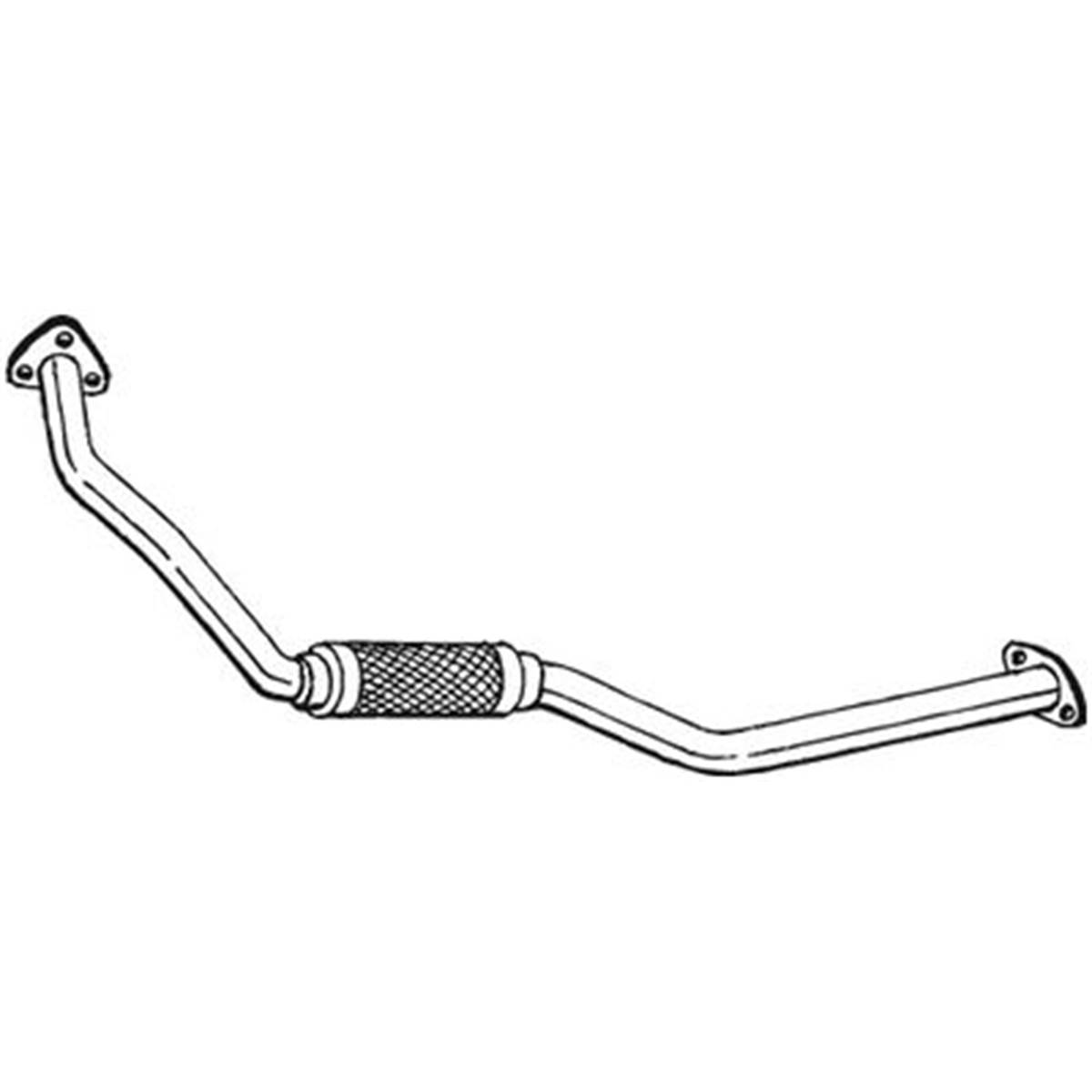 Tuyau D'échappement Bosal 837421
