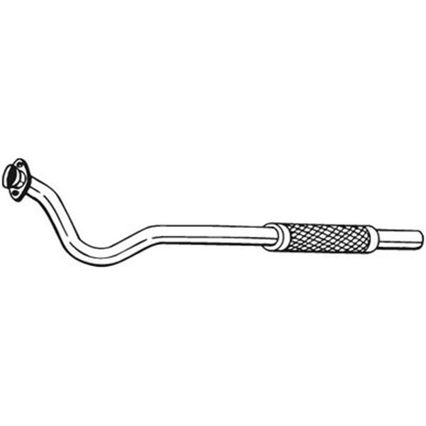 1 tuyau d'échappement Bosal 840161