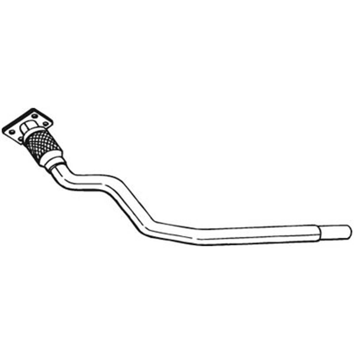 Tuyau D'échappement Bosal 841689