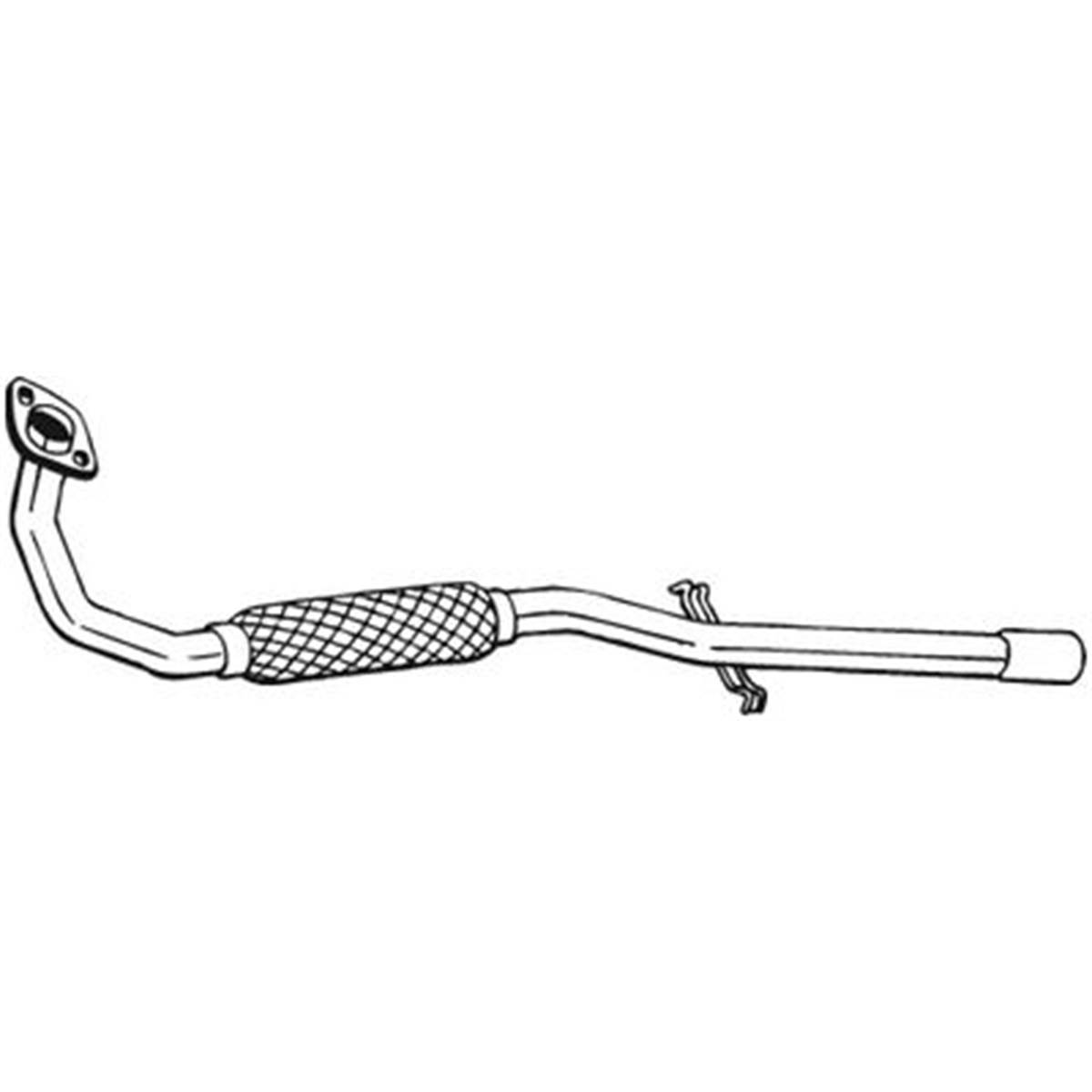 Tuyau D'échappement Bosal 866341