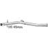 1 tuyau d'échappement Bosal 889161