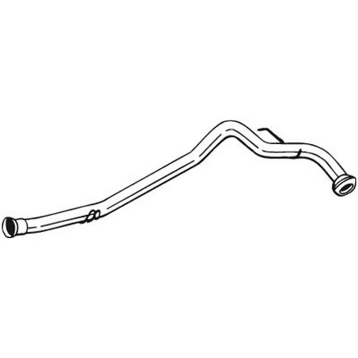 Tuyau D'échappement Bosal 890871