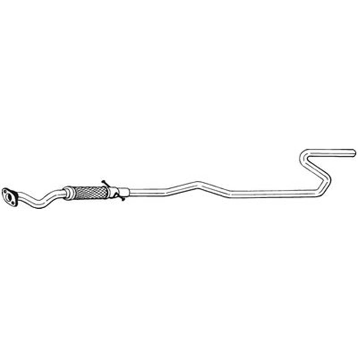 Tuyau D'échappement Bosal 965123