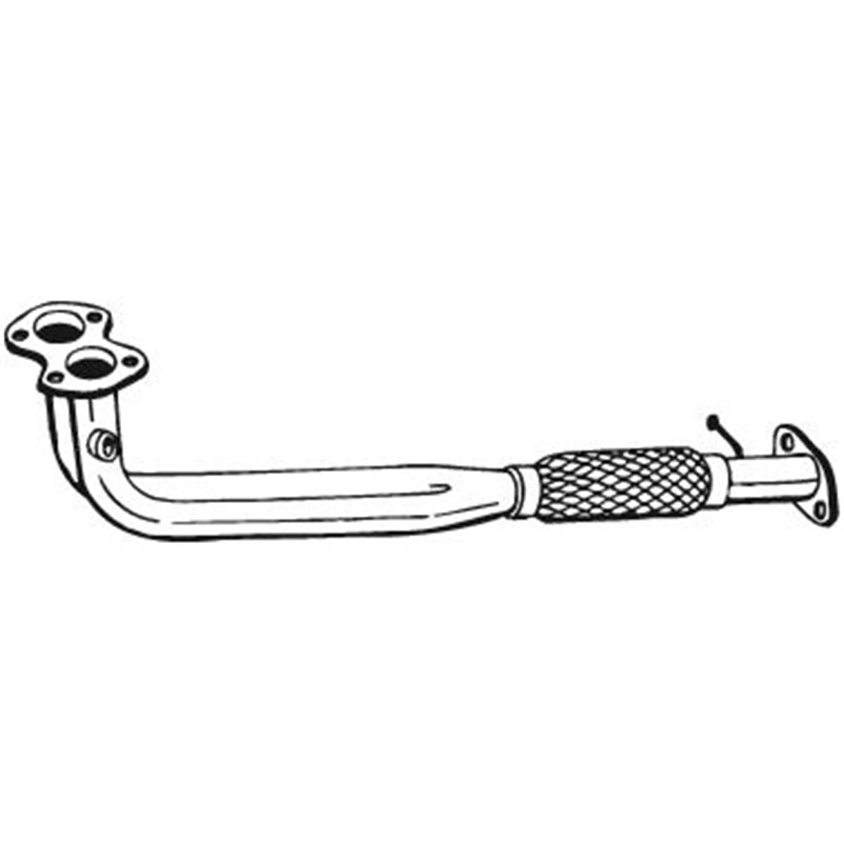 Tuyau D'échappement Bosal 823835