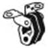 1 silentbloc d'échappement Bosal 255084