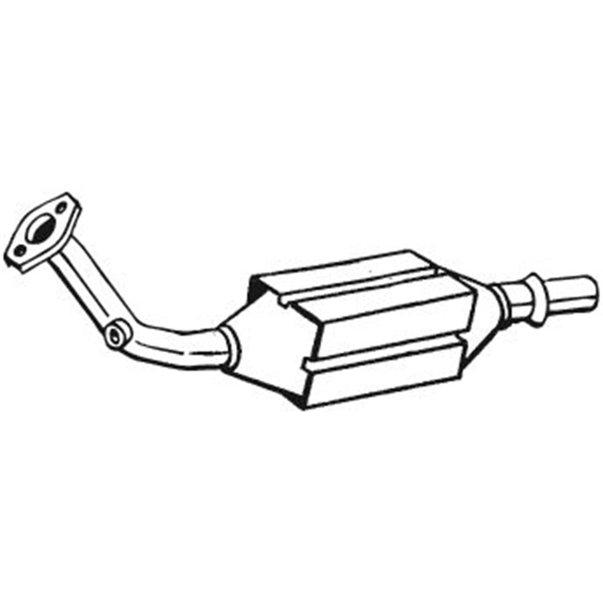 Catalyseur Bosal 099621