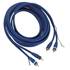 Cordon RCA / RCA plaqué or double blindage 5 m
