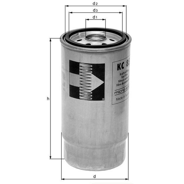Filtre à gasoil KC59 Knecht