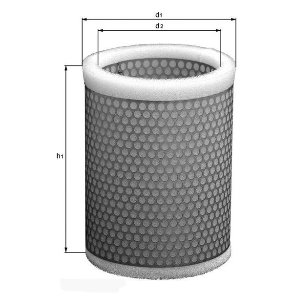 Filtre à air LX688 Knecht