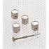 4 bouchons de valves aluminium antivol Richbrook