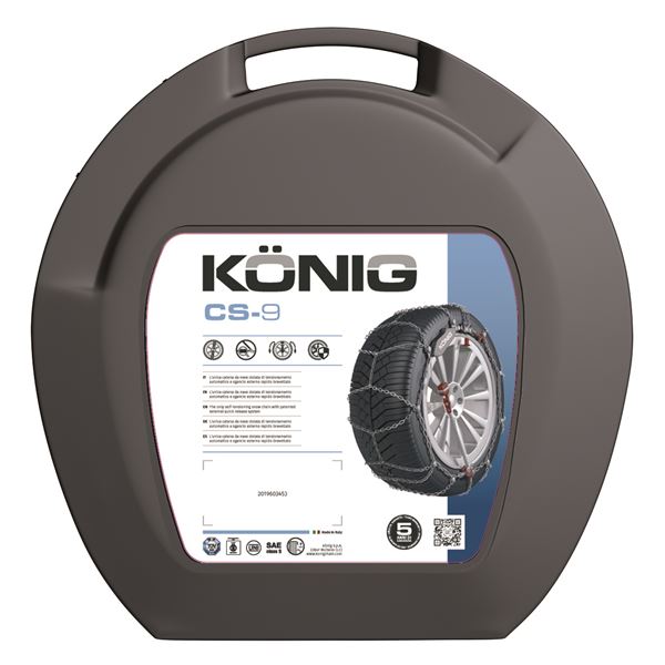 2 Chaînes neige König 9 085