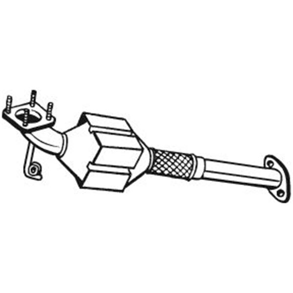 1 catalyseur Bosal 099033