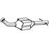 1 catalyseur Bosal 099104