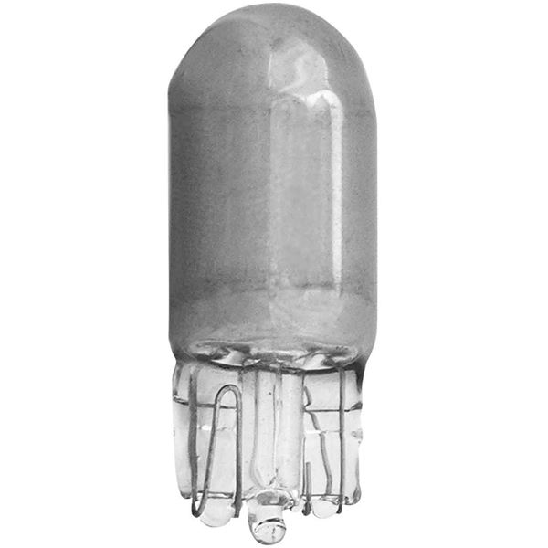 2 ampoules chromées éclairage orange