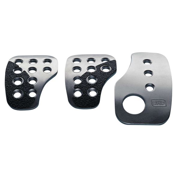 Pédalier OMP Racing argent