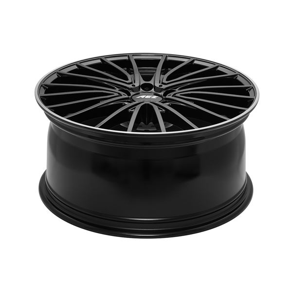 Jante aluminium Aez 18 pouces Noir / Bord Poli