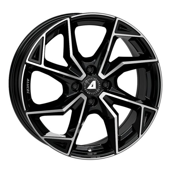 Jante aluminium Alutec 18 pouces Noir Poli Adx2