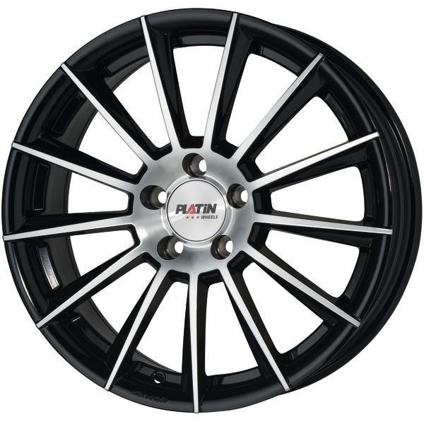 Jante aluminium Platin 18 pouces Noir Poli P 74