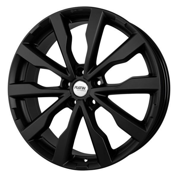 Jante aluminium Platin 16 pouces Noir Mat P 86