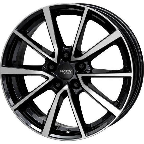 Jante aluminium Platin 17 pouces Noir Poli P 95