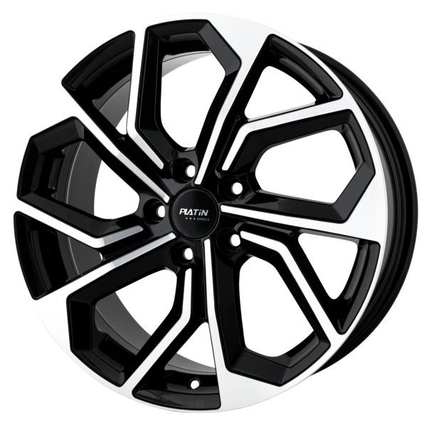 Jante aluminium Platin 18 pouces Noir Poli P 97