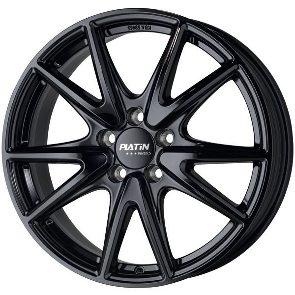 Jante aluminium Platin 17 pouces Noir P 99