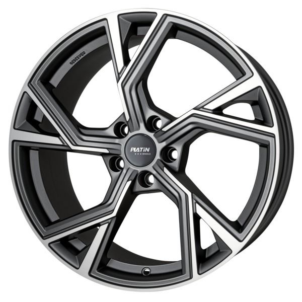 Jante aluminium Platin 19 pouces Gun Poli Mat P 100