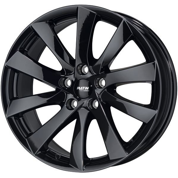 Jante aluminium Platin 18 pouces Noir P 106