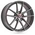 Jante aluminium Gulf 18 pouces Gris Satin Face Polie Gt-3