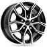 Jante aluminium Infiny Individual 18 pouces Noir Brillant Face Polie Tx