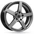Jante aluminium Racer 17 pouces Gris Mat Artic