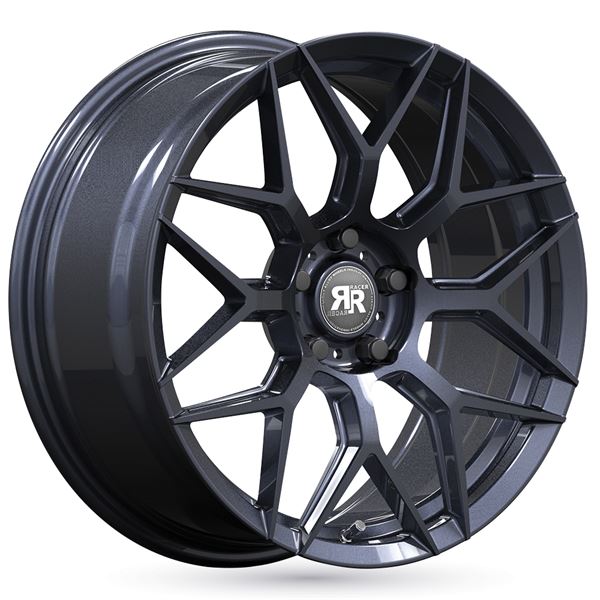 Jante aluminium Racer 17 pouces Gris Satin Cobra