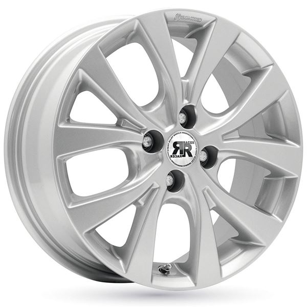 Jante aluminium Racer 16 pouces Argent R-02