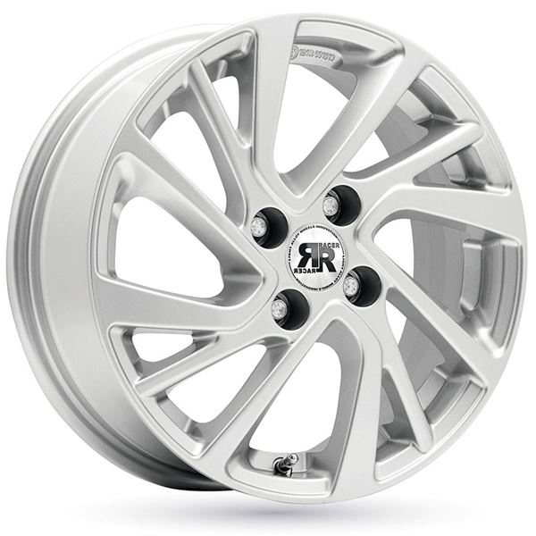 Jante aluminium Racer 15 pouces Argent R-03