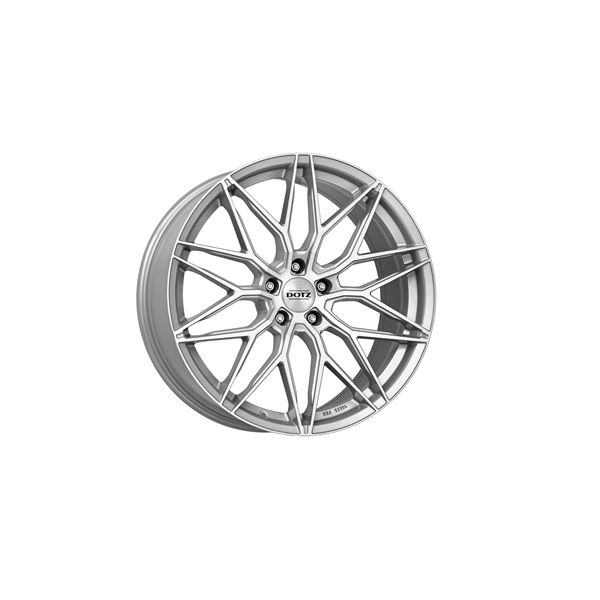 Jante aluminium Dotz 18 pouces Silver / Bord Poli