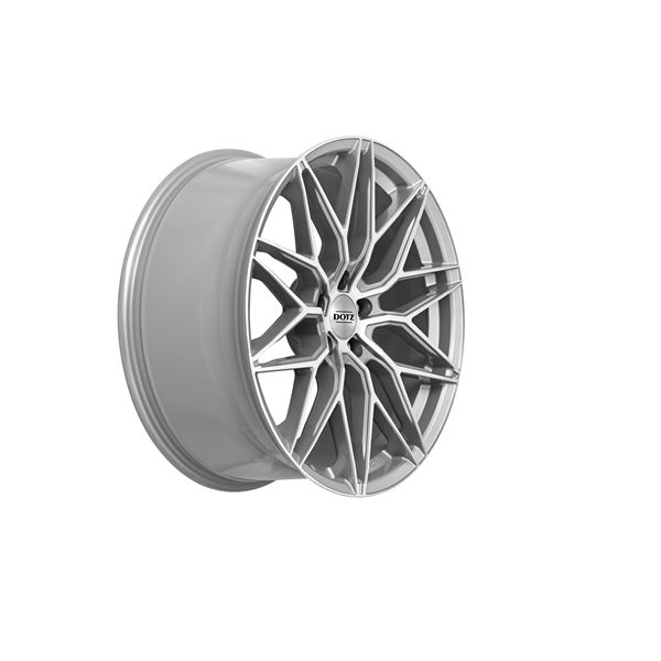 Jante aluminium Dotz 19 pouces Silver / Bord Poli