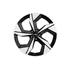 Jante aluminium Dezent 19 pouces Noir / Face Miroir