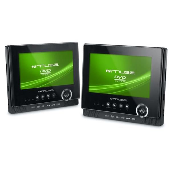 Pack vidéo 2 écrans 7 pouces Muse M-750 CV