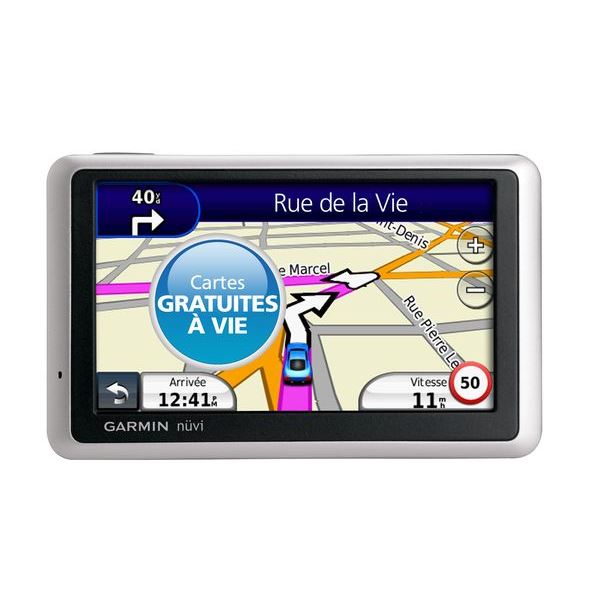 GPS Garmin Nüvi 1340T cartes gratuites à vie