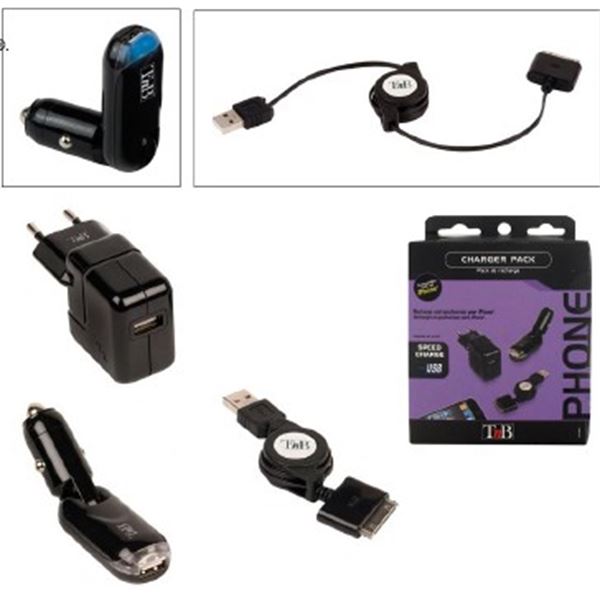 Pack de recharge et de synchronisation pour iPhone T'NB