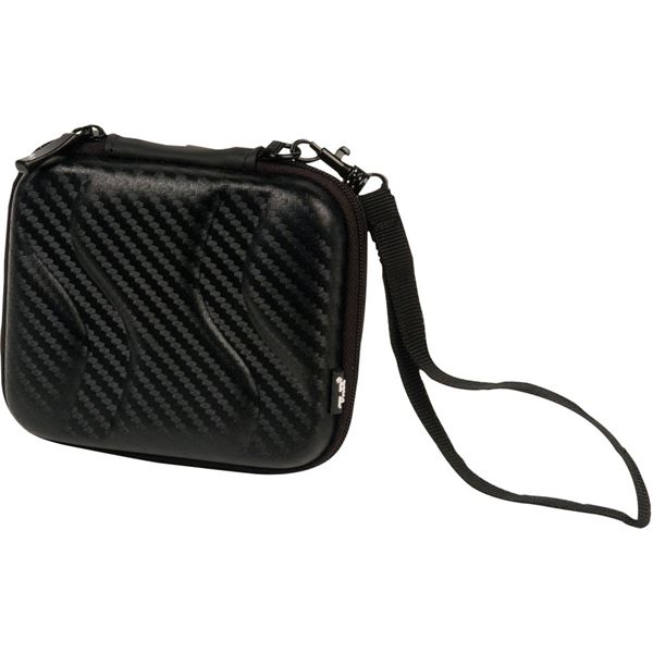 Housse rigide T'nB effet carbone noir pour GPS écran 3,5 pouces