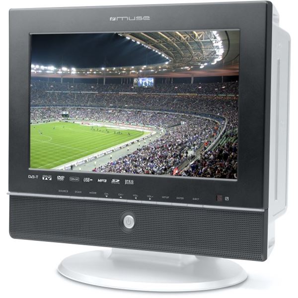 Télévision portable 10 pouces Muse M-110 TVD