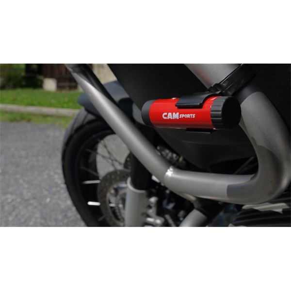 Mini-caméra sport Camsports Fun noire et rouge