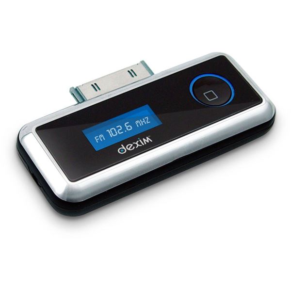 Transmetteur FM Dexim DFA003B pour iPod/ iPhone