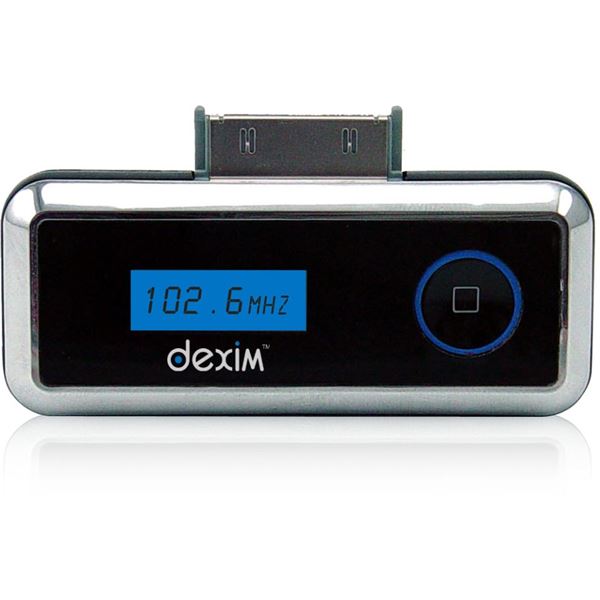 Transmetteur FM Dexim DFA003B pour iPod/ iPhone