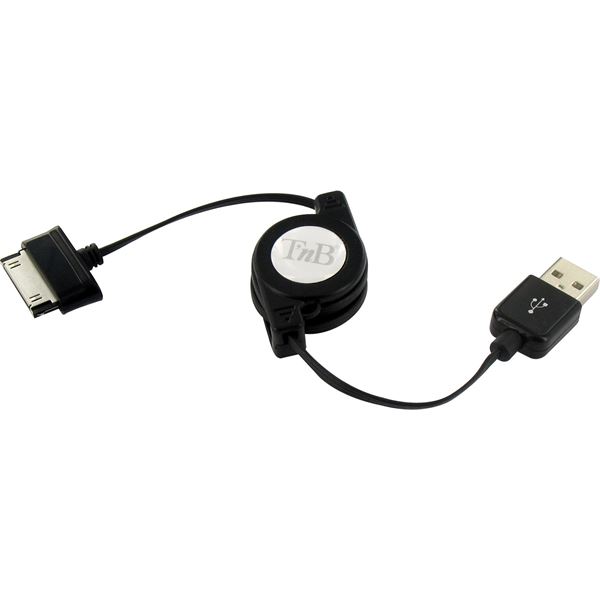 Câble rétractable de recharge et de synchronisation pour Samsung Galaxy Tab T'NB
