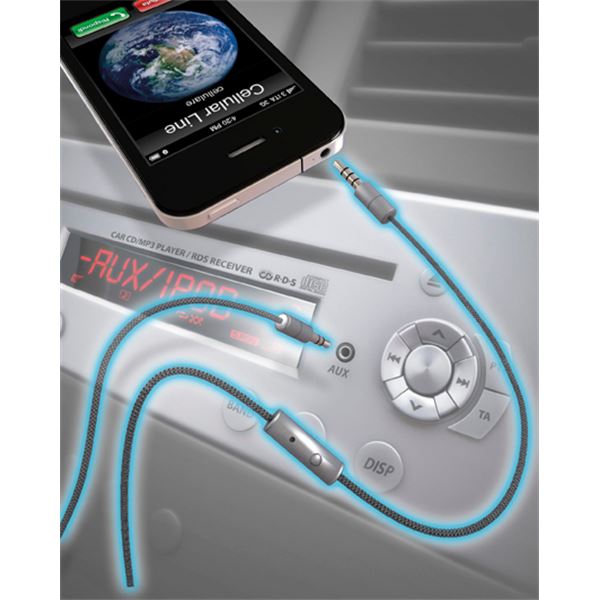 Câble auxiliaire stéréo Aux Smart Cellular Line