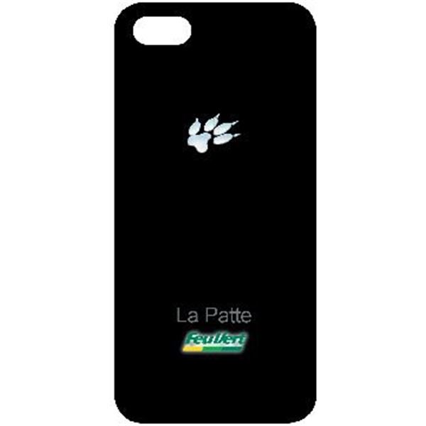Coque iPhone 4 patte de chat Feu Vert