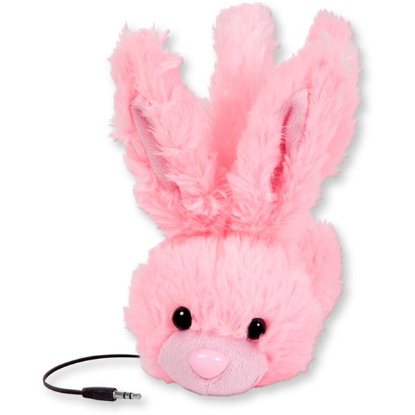 Casque audio enfant peluche Lapin Animalz ReTrak